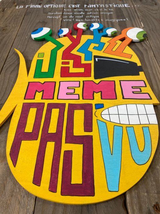 Tableau bois poisson – Visual Glut