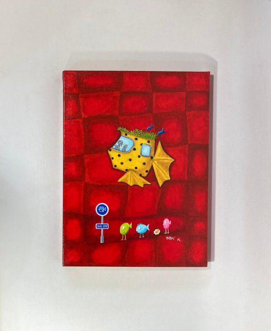 Toile originale - Fish Bus