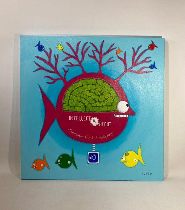 Toile originale- IA Intellect Atout