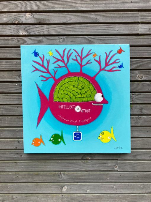 Toile originale- IA Intellect Atout