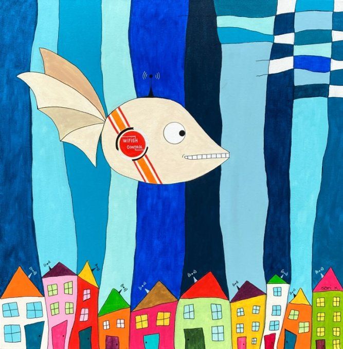 Toile originale - Wifish Control
