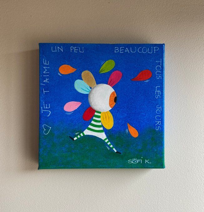 Toile originale - Je T'aime